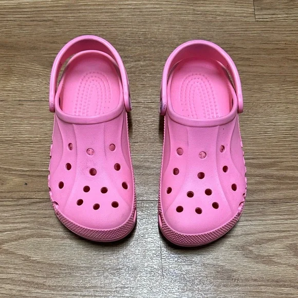 CROCS Pink Sandals Clogs - Picture 9 of 12